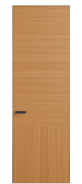 Дверь межкомнатная 0204 ДМНМР Дуб миндальный матовый. Цвет Дуб миндальный матовый рифт. Материал Радиальный шпон НатурВуд. Коллекция Рифт. Картинка.