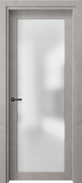 Дверь межкомнатная 2102 neo ЛСЕ САТ. Цвет Леон серебро. Материал Технофойл Ламинатин. Коллекция Нео. Картинка.