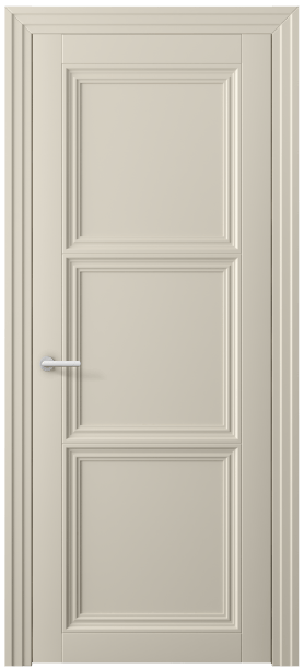 Дверь межкомнатная 2503 ПЭСБ. Цвет ПЭТ светло-бежевый. Материал ПЭТ. Коллекция Центро. Картинка.