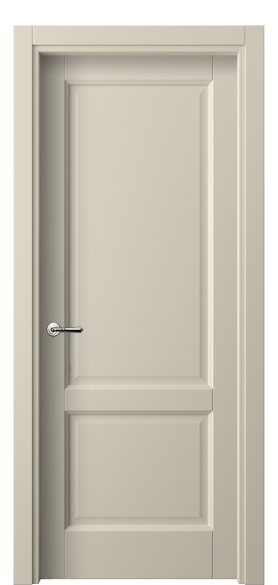 Дверь межкомнатная 1421 ПЭСБ. Цвет ПЭТ светло-бежевый. Материал ПЭТ. Коллекция Галант. Картинка.